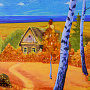 Янтарная картина "Пейзаж №5" 28х20 см, фотография 3. Интернет-магазин ЛАВКА ПОДАРКОВ